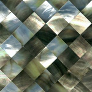 What is mother of pearl - Black Mother of Pearl Diag Sq Seashell Tile.jpg
